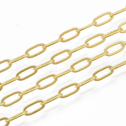 Brass Paperclip Chains CHC-S008-001D-G-1