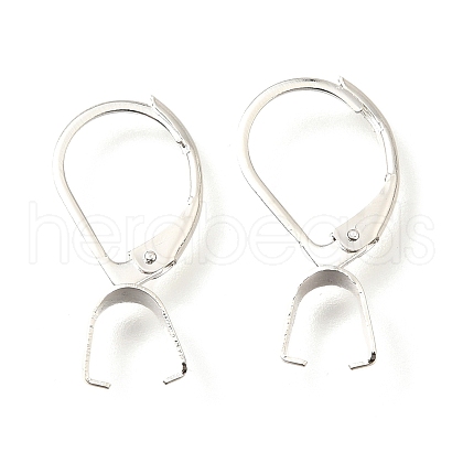 Ion Plating(IP)  304 Stainless Steel Leverback Earring Findings STAS-U025-01S-01-1