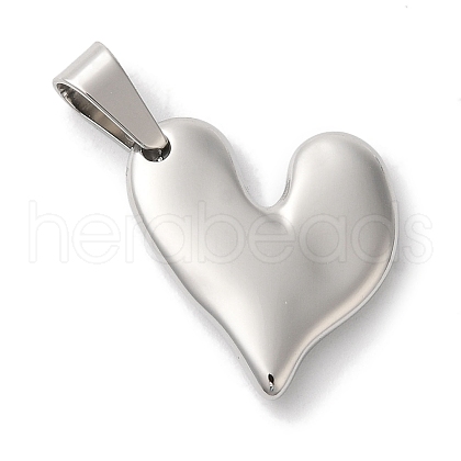 Non-Tarnish 304 Stainless Steel Pendants STAS-Z075-09P-1