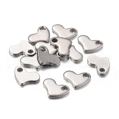 Non-Tarnish 201 Stainless Steel Charms STAS-F255-027P-1