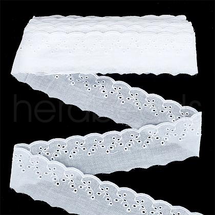 Cotton Ribbon OCOR-WH0088-91-1