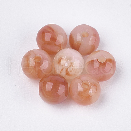 Acrylic Beads OACR-S029-060B-03-1