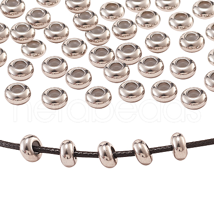 50Pcs 304 Stainless Steel Beads STAS-CJ0001-197-1