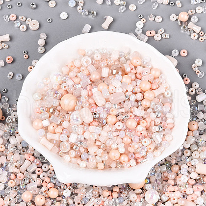 Baking Paint Glass Seed Beads GLAA-SZC0007-06A-1
