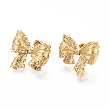 304 Stainless Steel Stud Earrings EJEW-T047-05G-1