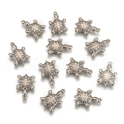 201 Stainless Steel Tortoise Pendants STAS-Q192-69-1