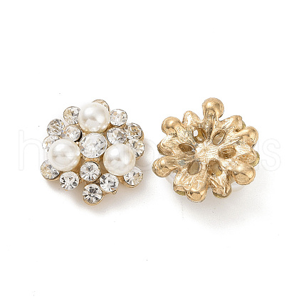 ABS Imitation Pearl Cabochons PALLOY-E026-04G-1