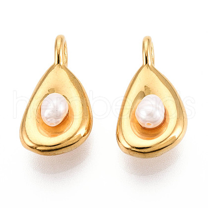 304 Stainless Steel Pendants STAS-N110-24G-1