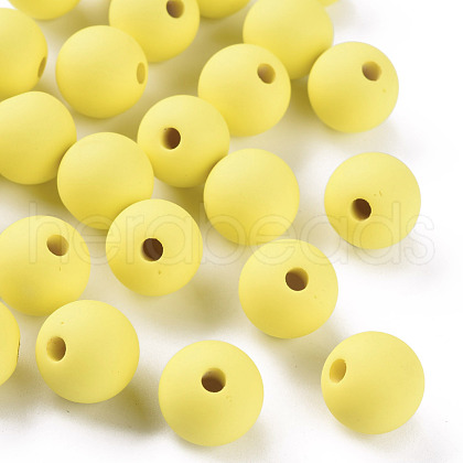 Acrylic Beads OACR-S039-05-85-1