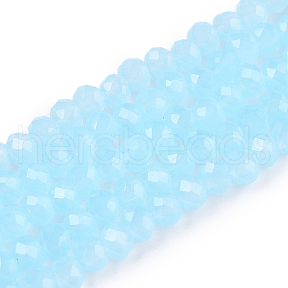 Glass Beads Strands EGLA-A044-J3mm-D04-1