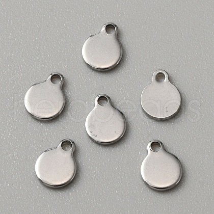 304 Stainless Steel Blank Charms STAS-WH0022-89A-P-1