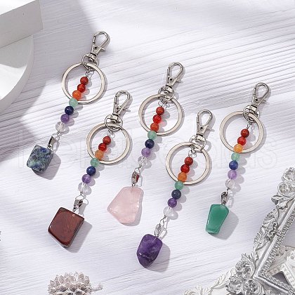Gemstone Nuggets Keychain KEYC-JKC01040-02-1