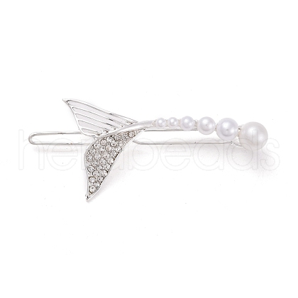 Alloy Crystal Rhinestone Hair Barrettes PHAR-Z003-03S-1