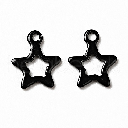 Spray Painted 201 Stainless Steel Charms STAS-G304-29A-1