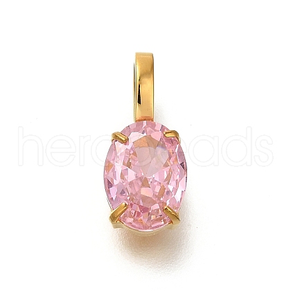 Ion Plating(IP) 304 Stainless Steel Rhinestone Pendants STAS-A104-11G-09-1