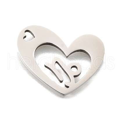 201 Stainless Steel Pendants STAS-A116-01P-10-1