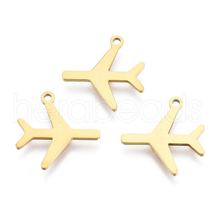 Ion Plating(IP) 201 Stainless Steel Pendants STAS-T044-265G-1