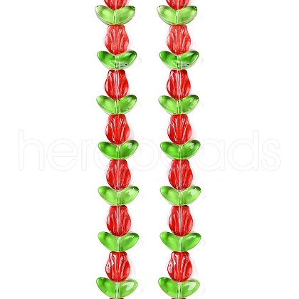 Transparent Glass Bead Strands GLAA-K070-02D-1