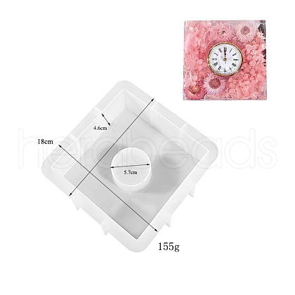 DIY Silicone Clock Display Decoration Molds PW-WG94082-03-1