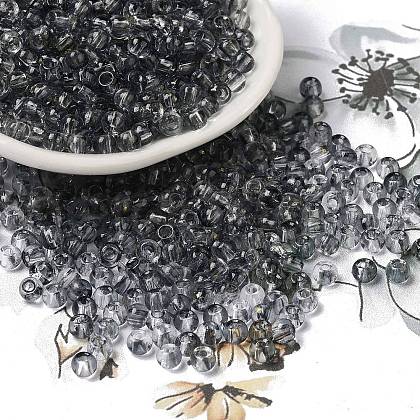 Transparent Colours Glass Round Beads SEED-F006-05A-13-1