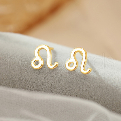 S925 Sterling Silver Stud Earrings WG164A3-17-1