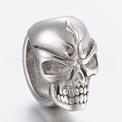 304 Stainless Steel Ring Beads STAS-H446-84AS-1