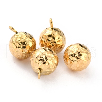 Ion Plating(IP) 304 Stainless Steel Charms STAS-O147-03C-G-1
