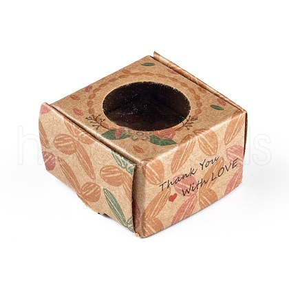 Rectangle Foldable Creative Kraft Paper Gift Box CON-B002-06A-02-1