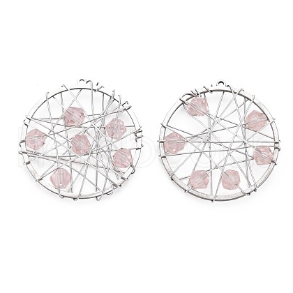 201 Stainless Steel Pendants STAS-S057-42-1