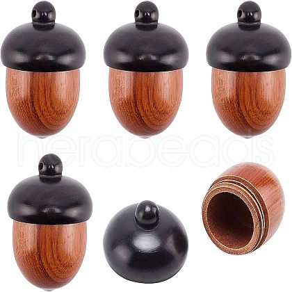 CHGCRAFT Disconnectable Wood Pendants HJEW-CA0001-17-1