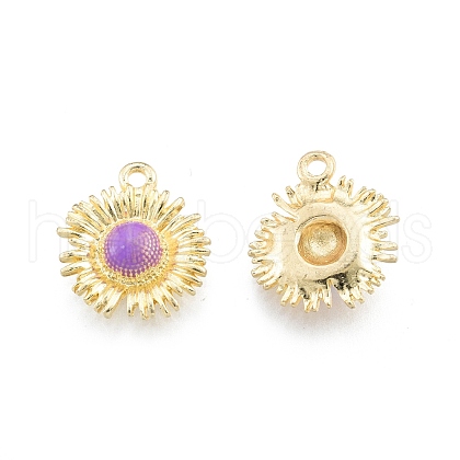Alloy Enamel Pendants FIND-A017-09B-01LG-1