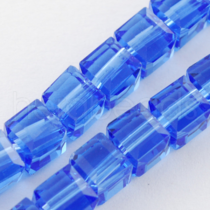 Glass Bead Strands GLAA-R041-6x6mm-21-1