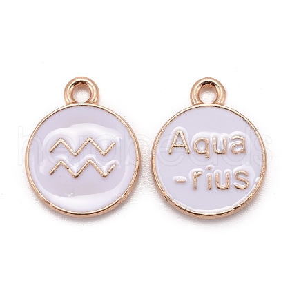 Alloy Enamel Pendants ENAM-S124-01B-04J-1