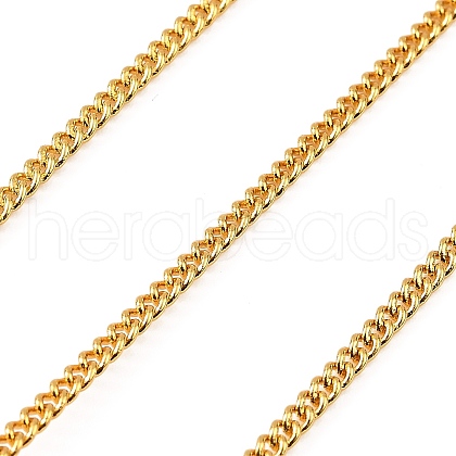 Brass Curb Chains CHC-H111-03G-01-1