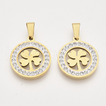 201 Stainless Steel Pendants STAS-N089-82G-1