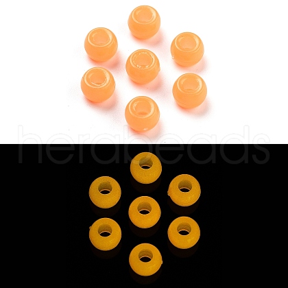 Luminous Acrylic Beads OACR-S138-01G-1