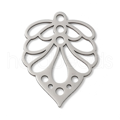 304 Stainless Steel Pendants STAS-S155-01P-05-1