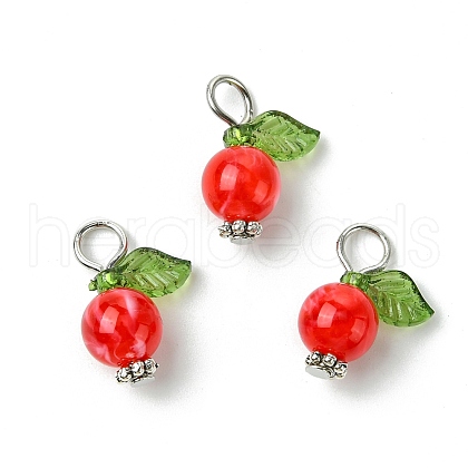 Acrylic Pendants PALLOY-JF02614-03-1