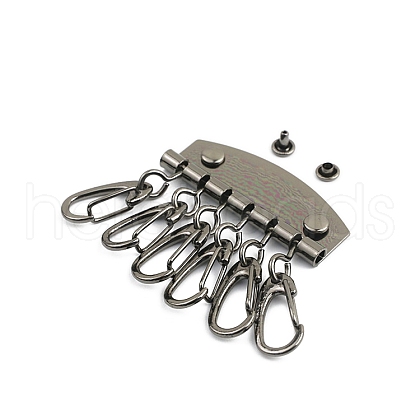 Zinc Alloy Keychain Clasps PW-WG38344-03-1