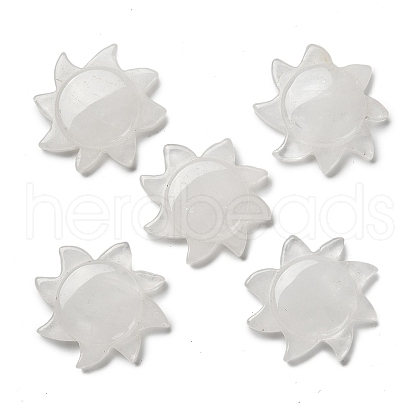 Natural Quartz Crystal Cabochons G-Q190-01B-1