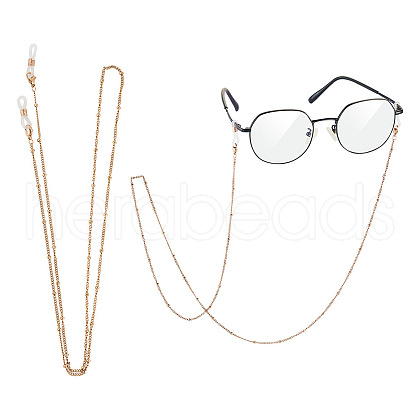 304 Stainless Steel EyeGlass Chains HJEW-TAC0041-1