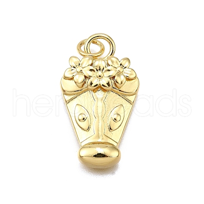 Rack Plating Brass Pendants KK-D343-08G-1