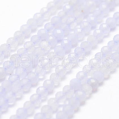 Natural Blue Lace Agate Beads Strands X-G-K185-04-1