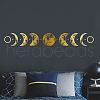 Translucent PVC Self Adhesive Wall Stickers STIC-WH0015-035-4