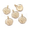 Ion Plating(IP) 304 Stainless Steel Pendants STAS-F256-006G-1