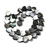 Natural Black Lip Shell Beads Strands BSHE-D300-06B-2