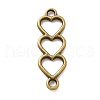 Tibetan Style Alloy Connector Charms FIND-NH0001-12AB-1