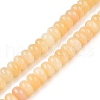 Natural Yellow Jade Beads Strands G-T138-74A-4