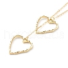 Rack Plating Alloy Lariat Necklaces NJEW-JN03492-2