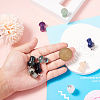 Yilisi 12Pcs 12 Style Natural Gemstone Pendants G-YS0001-20-5